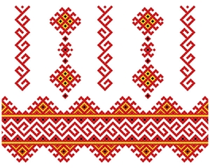 Motive ornamentale - Transilvania, jud. Sibiu