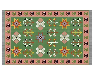 Covor traditional Moldovanesc - Basarabia